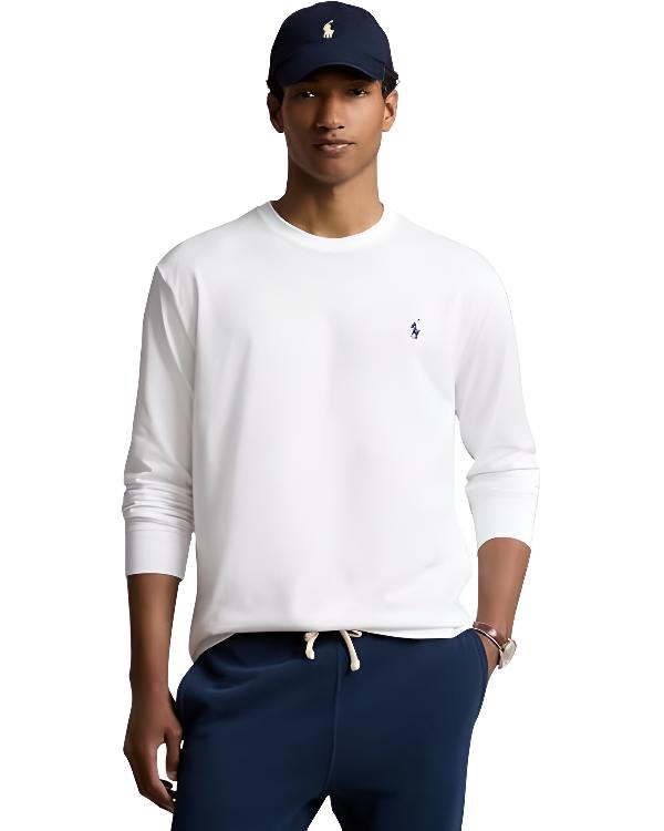 POLO RL LS WAFFLE CREW