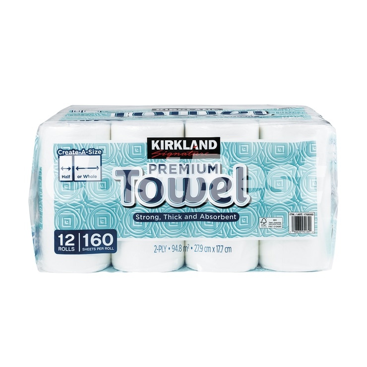 커클랜드 시그니춰 종이타월 160매 x 12롤