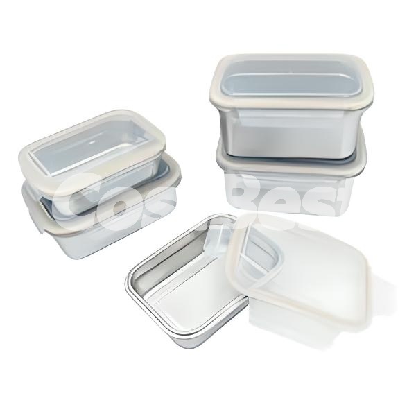 네오플램 스테인레스 밀폐용기 10P