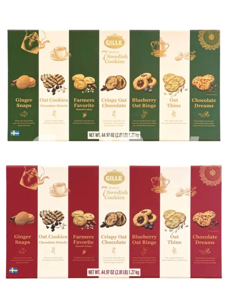 GILLE스웨덴 쿠키 7종1.27KG