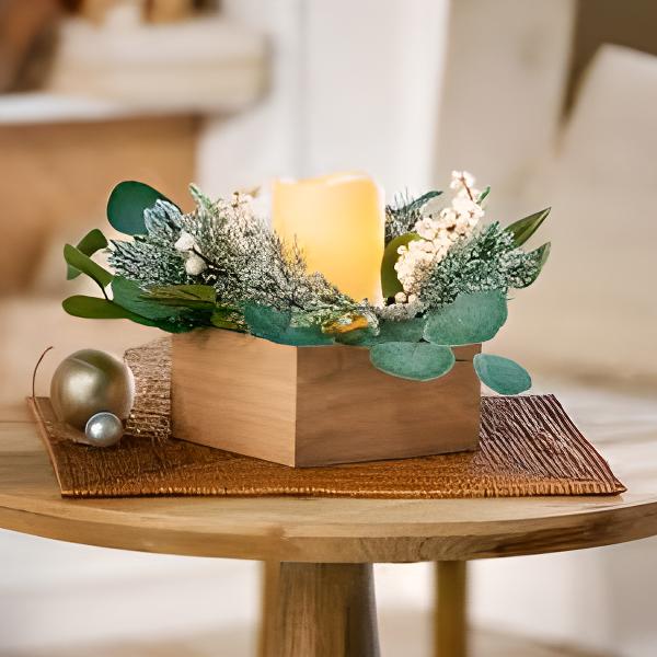 LED CANDLE CENTERPIECE