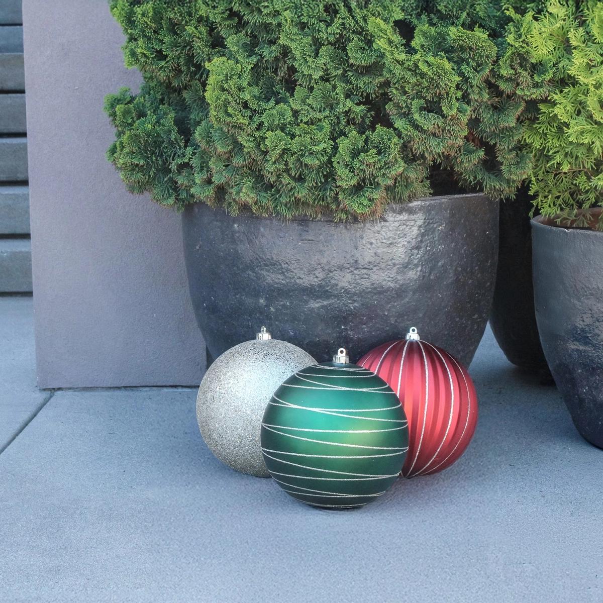 크리스마스 장식 트리용 오너먼트 3개 / 1세트