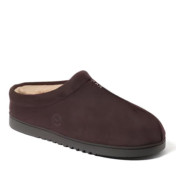 DEARFOAMS MEN SUEDE CLOG