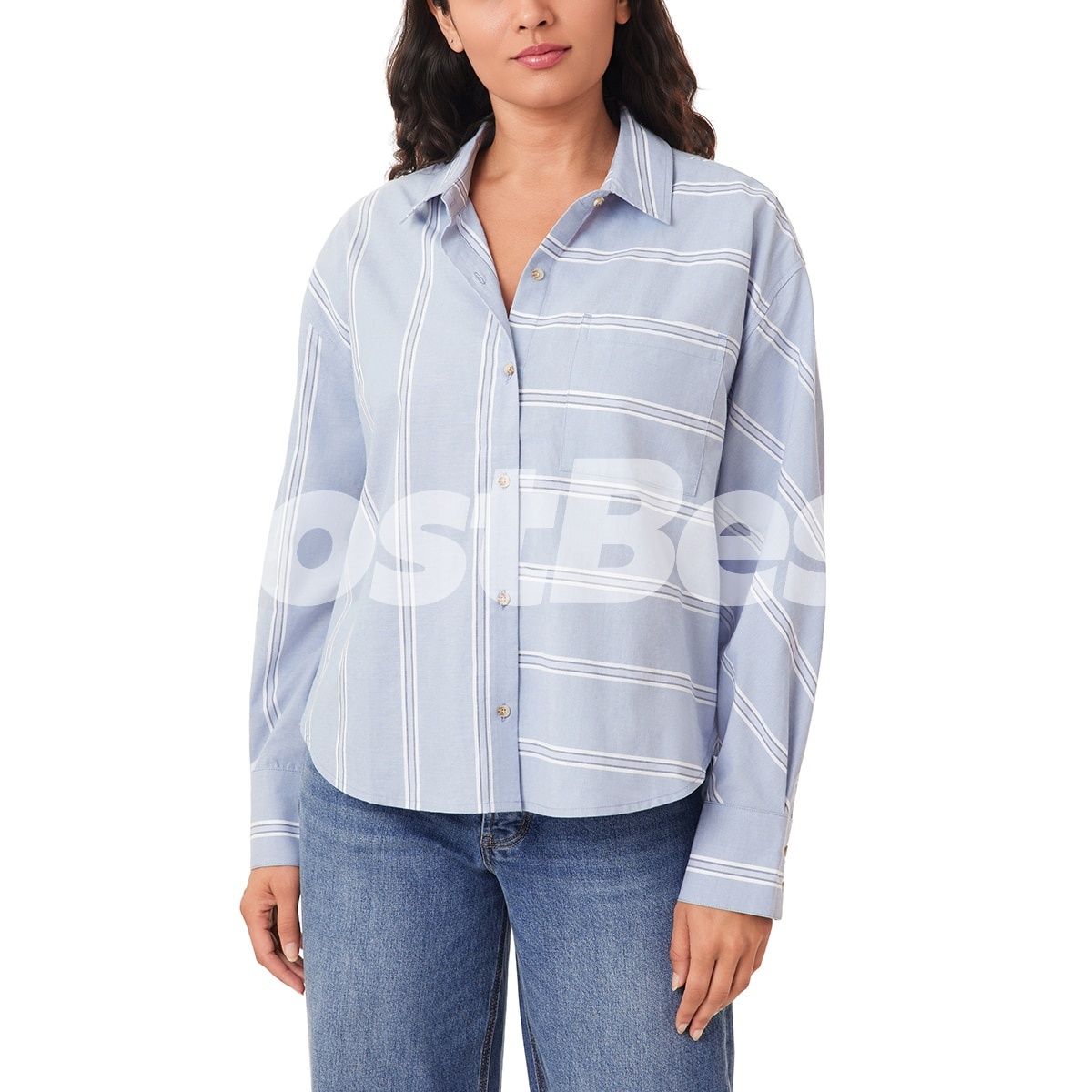 Scotch & Soda 여성 코튼 셔츠