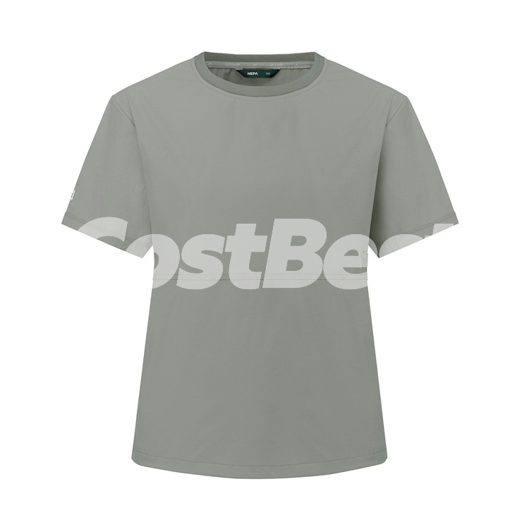 네파 여성 우븐 반소매 티셔츠