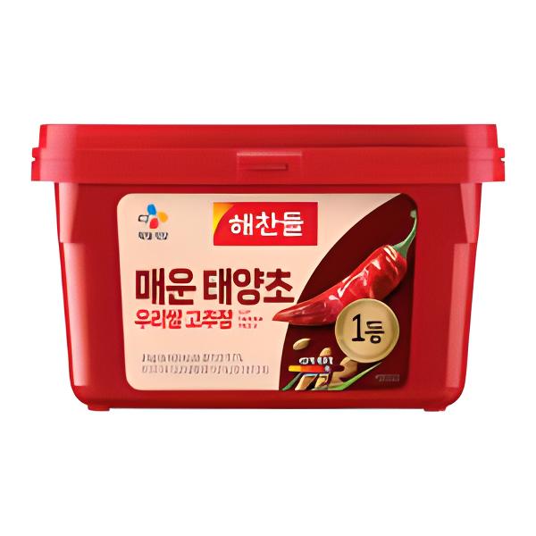 해찬들 100% 우리쌀 태양초 고추장1.8kg x 2