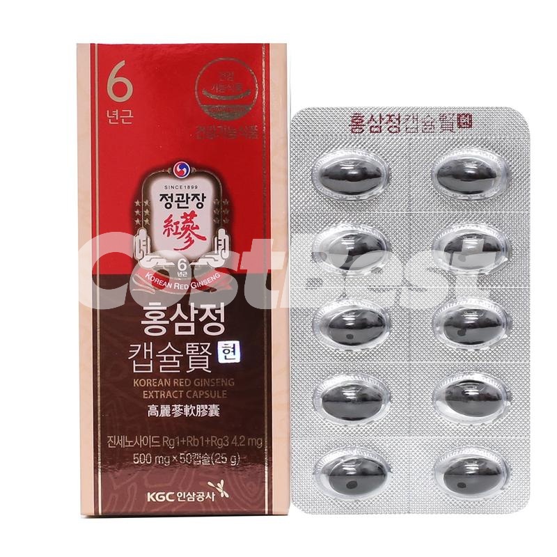 정관장 홍삼정캡슐 현 500mg x 100캡슐