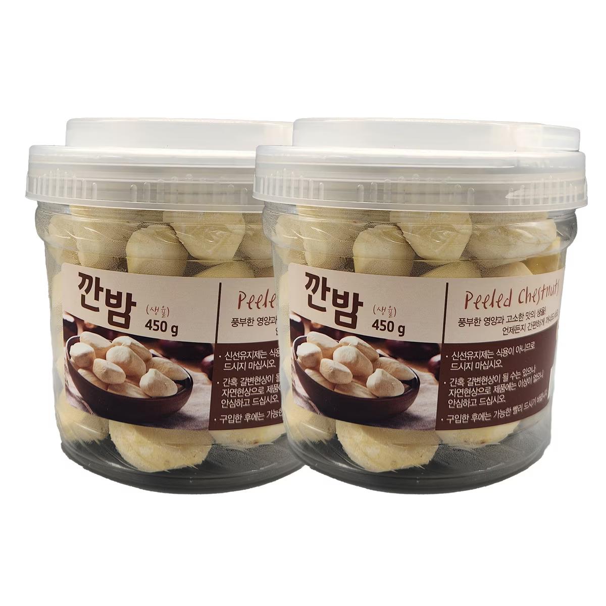 깐밤 450g