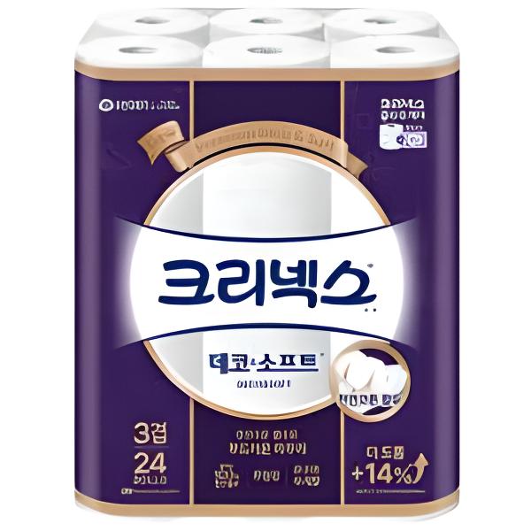 크리넥스 데코&소프트3겹 40m(30롤)
