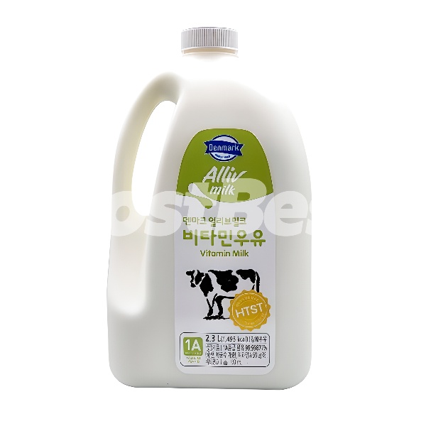덴마크 얼리브 비타민 우유 2.3L