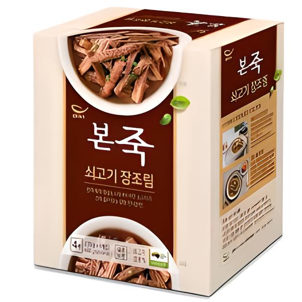 본죽 쇠고기 장조림 170g x 4