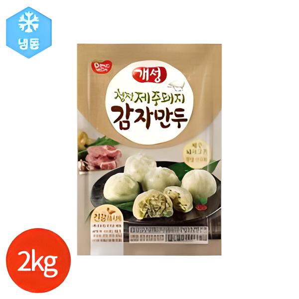 개성제주돼지감자만두 2KG