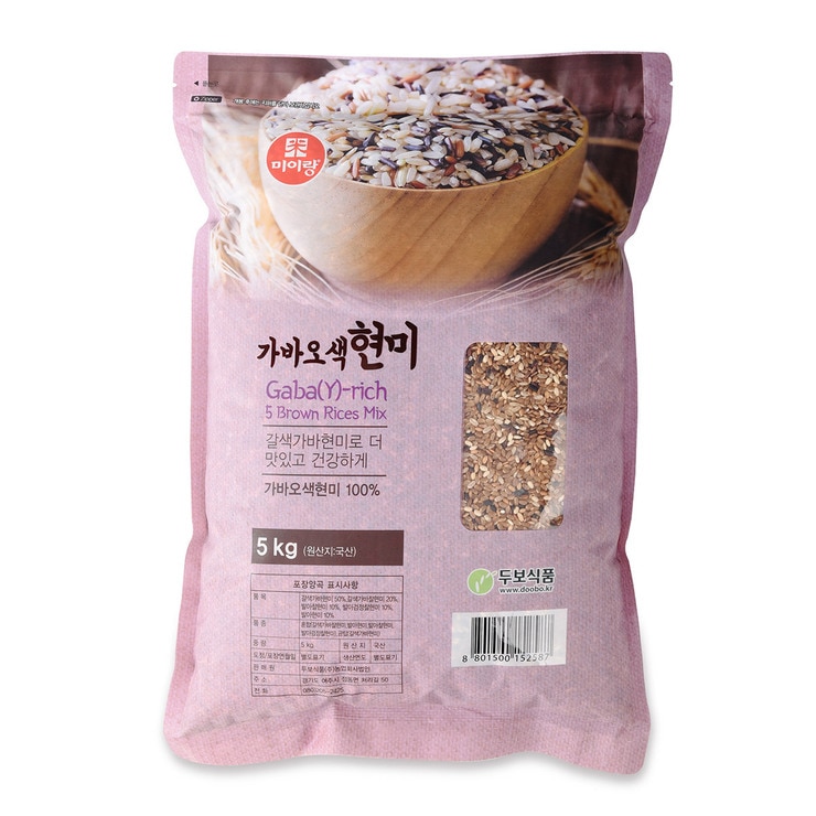미이랑 국내산 가바오색현미 5kg