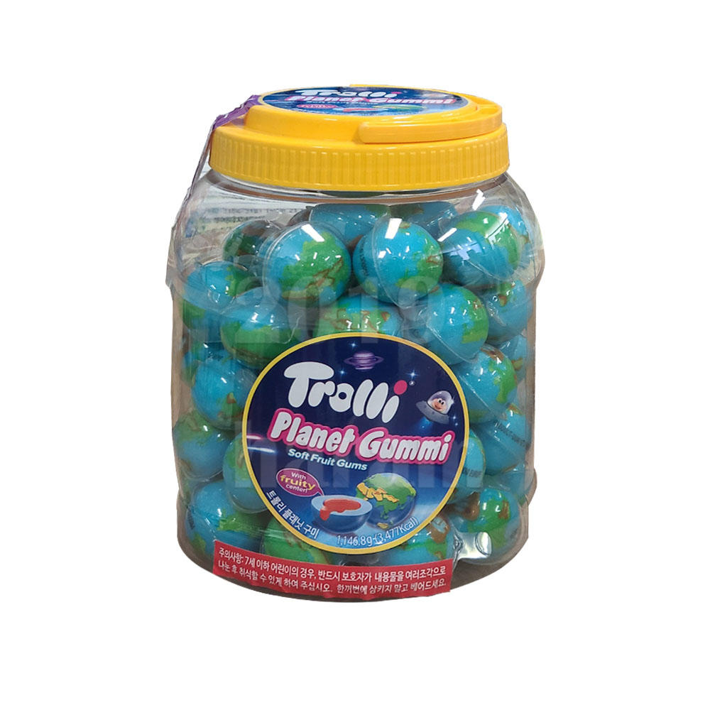 TROLLI 지구본 젤리 1147G, 18.8G X 61CT