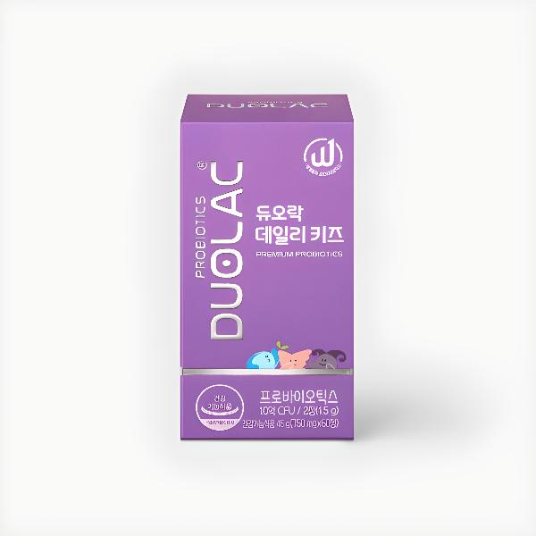 듀오락 어린이 유산균 750mg x 100정