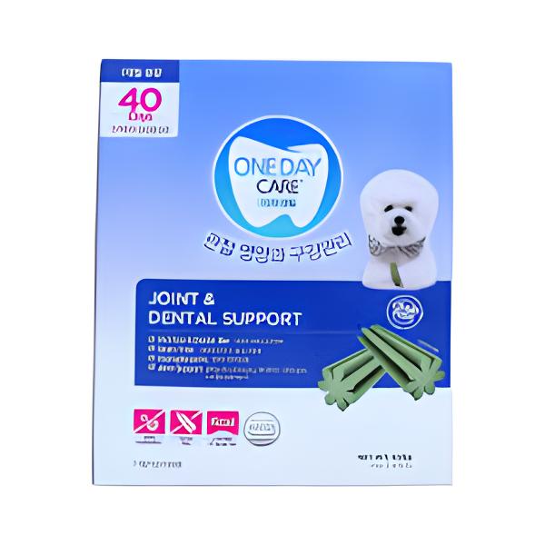 원데이케어 애견용 관절영양 & 치석케어 15g x 40