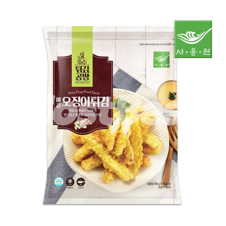 사옹원 튀김공방 오징어튀김 1KG