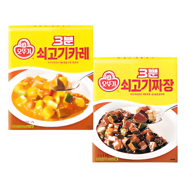 오뚜기 3 분카레 & 짜장