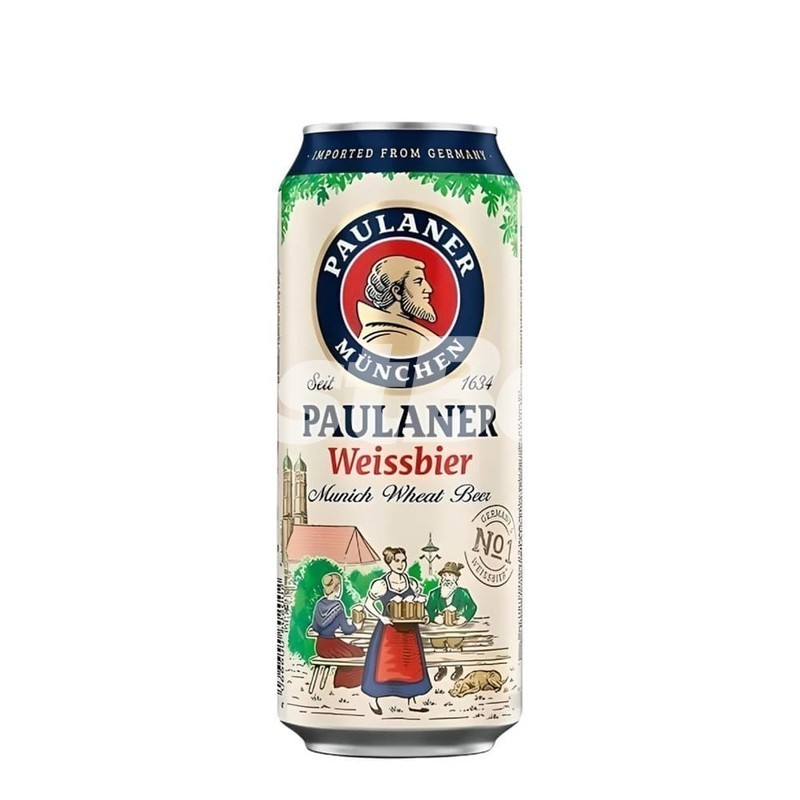PAULANER 밀맥주 500ML X 8캔 PAULANER WEISSBIER
