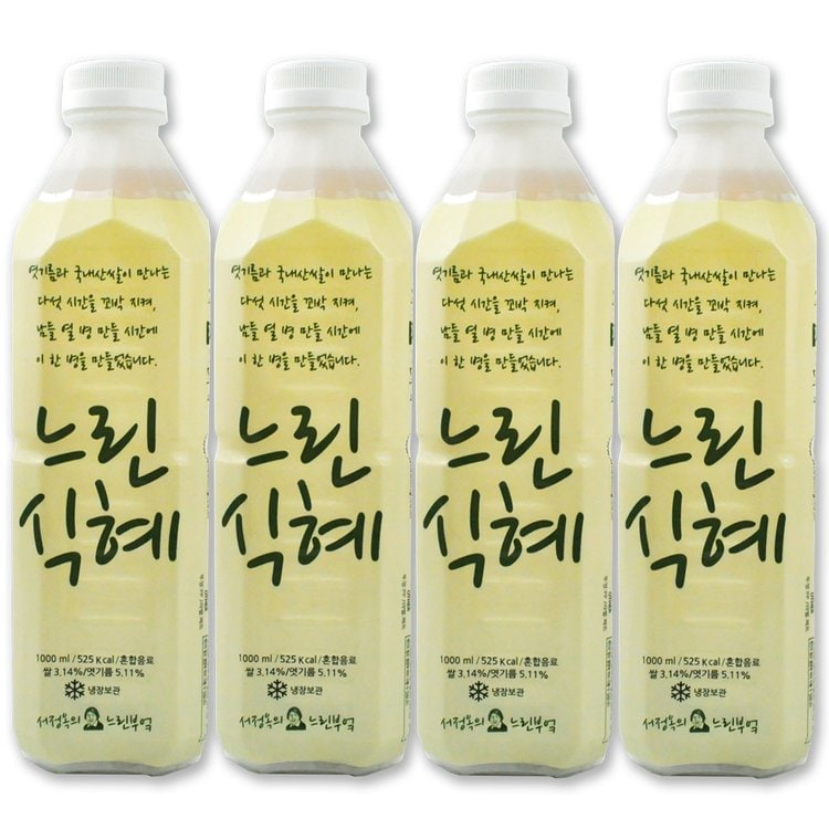 서정옥의느린부엌느린식혜 1000mlx4