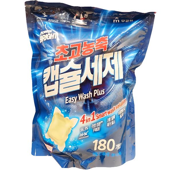 파워브라이트 캡슐세탁세제 180입