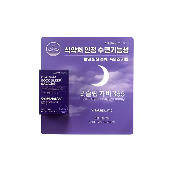 바이탈뷰티 굿슬립 가바365 430mg x 70정