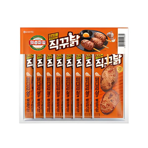 롯데 의성마늘 직화꾸이닭 100g X 8