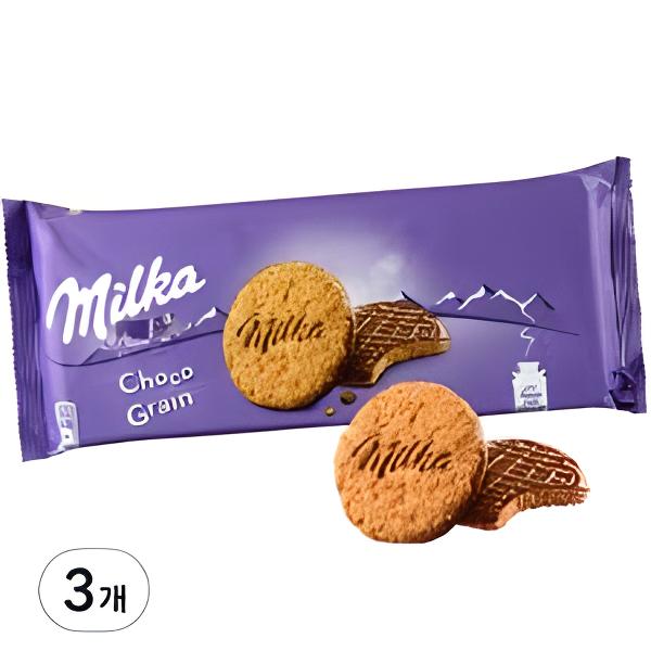 밀카 초코그레인672G