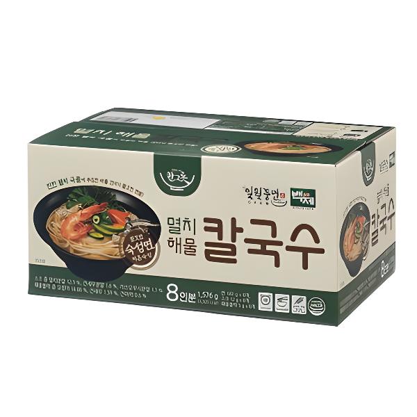 백제 멸치해물칼국수