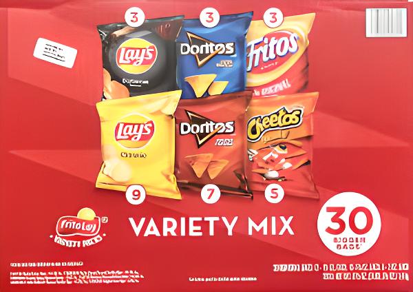 FRITO-LAY 스낵 버라이어티 853.4g / 18개입