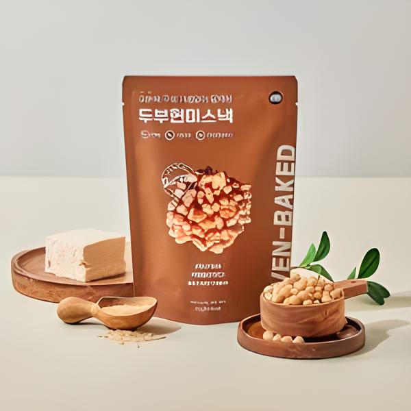 것플렉스 두부 현미 스낵 490g / 70g x 7