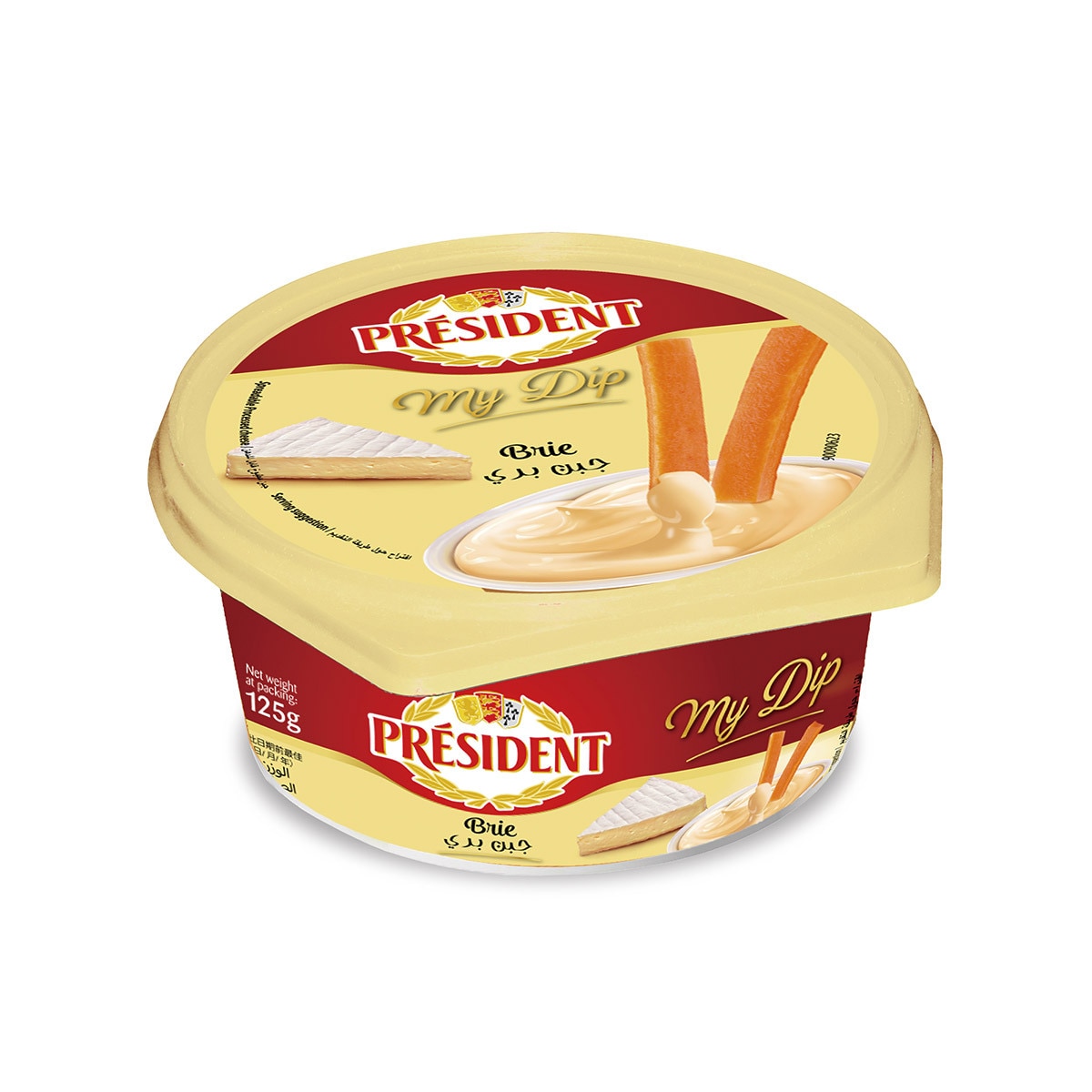 PRESIDENT 마이딥에멘탈 125G X 2 원산지 프랑스