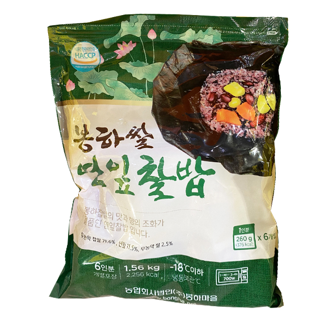 봉하쌀 연잎찰밥 230g X 6