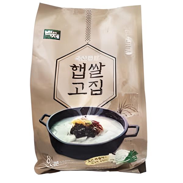 백제 햅쌀고집 진한 사골떡국 168.5g X 8
