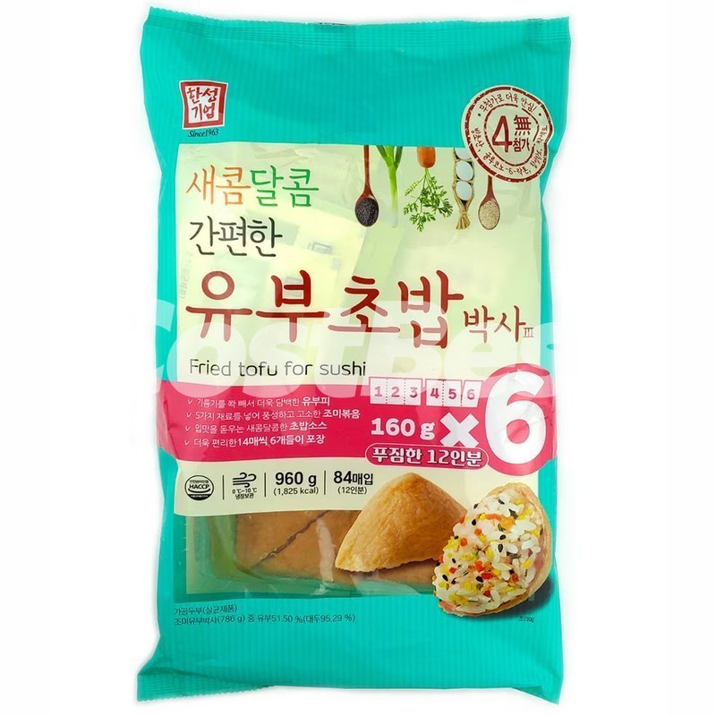 한성기업유부초밥박사160G X 6 (12인분)