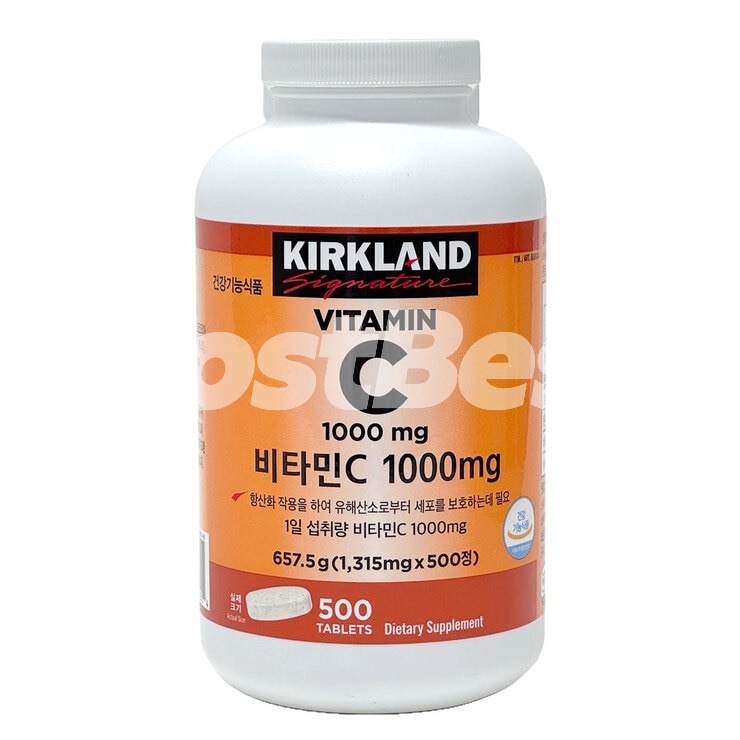 커클랜드 시그니춰 비타민 C 1,315mg x 500ct