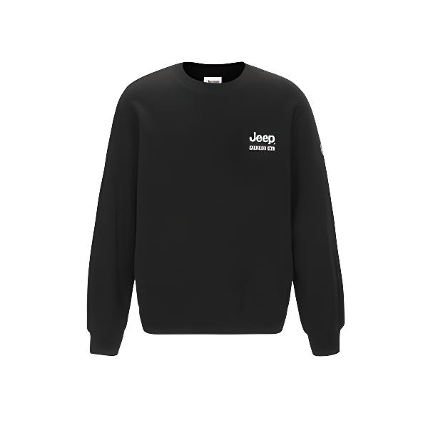 지프 남성 긴소매 스몰로고 크루티