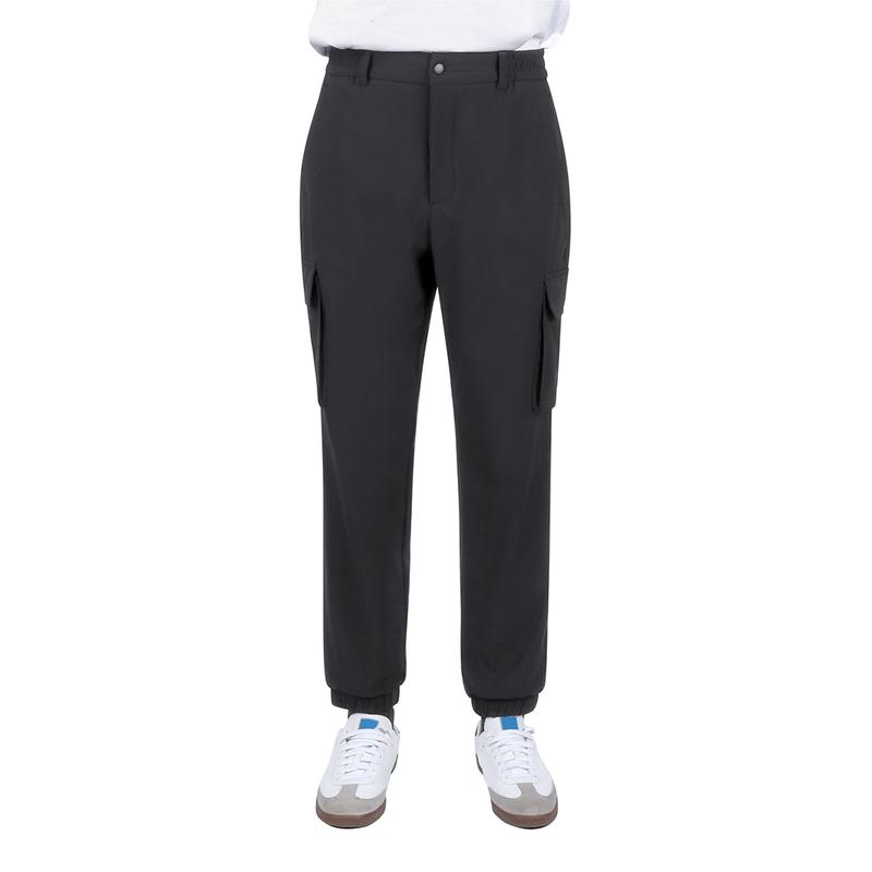 케네스콜 남성 나일론 테이퍼드 카고 조거