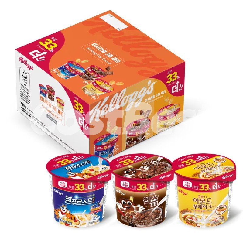 KELLOGG'S겉 시리얼40G X 18
