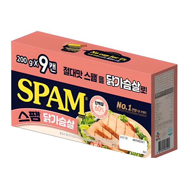 SPAM 스팸 닭가슴살 200G X 9