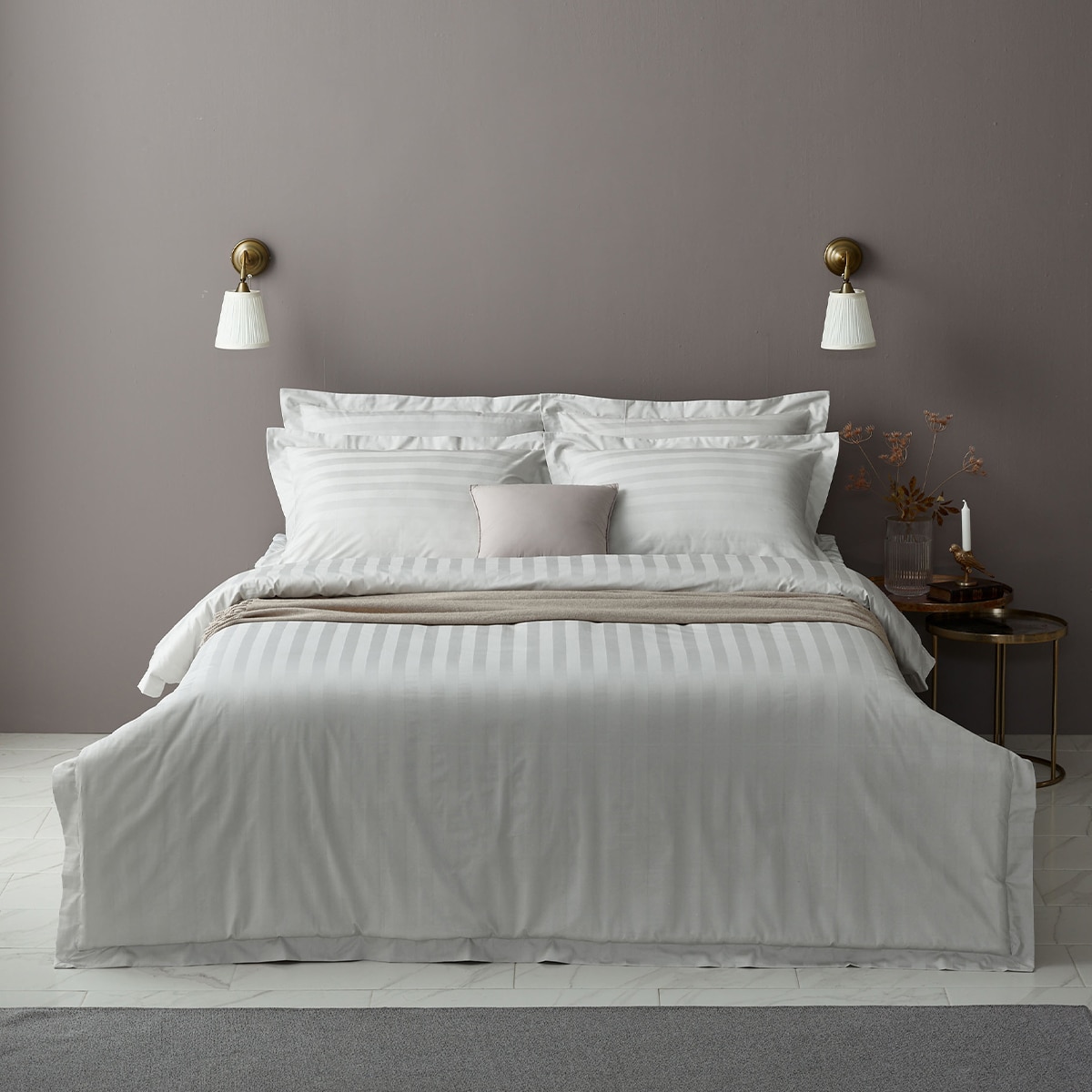 WC  무봉제호텔이불세트 QN