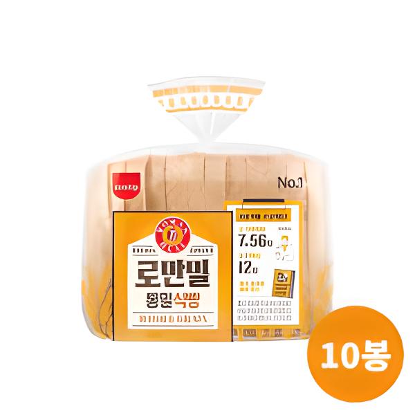 삼립 토종효모 로만밀 식빵430g x 4