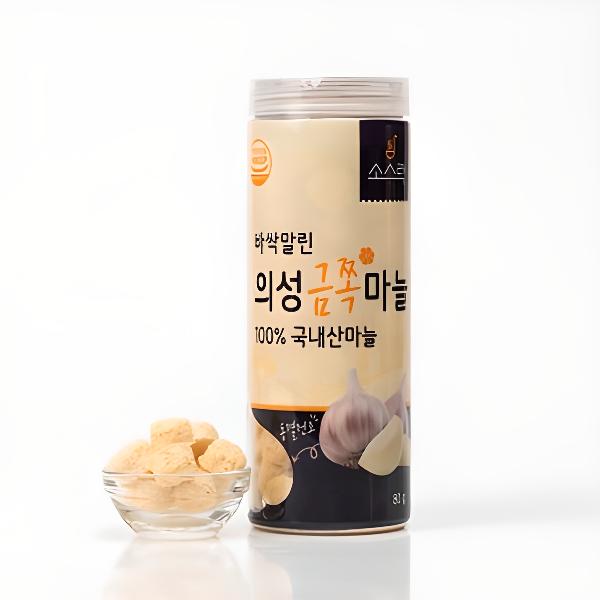 소스락바싹말린의성마늘