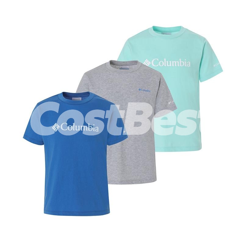 COLUMBIA 키즈 반팔티 3매 130,140,150,160