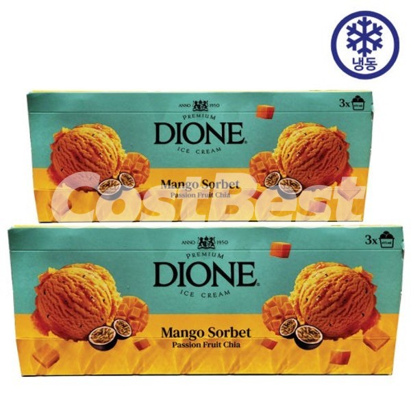 DIONE 망고소르베 475ML X 3
