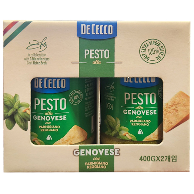 데체코 바질페스토 400g X 2