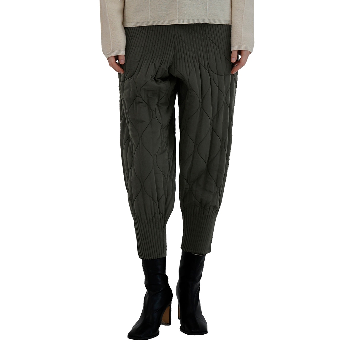 요이츠 여성 퀼트 바지