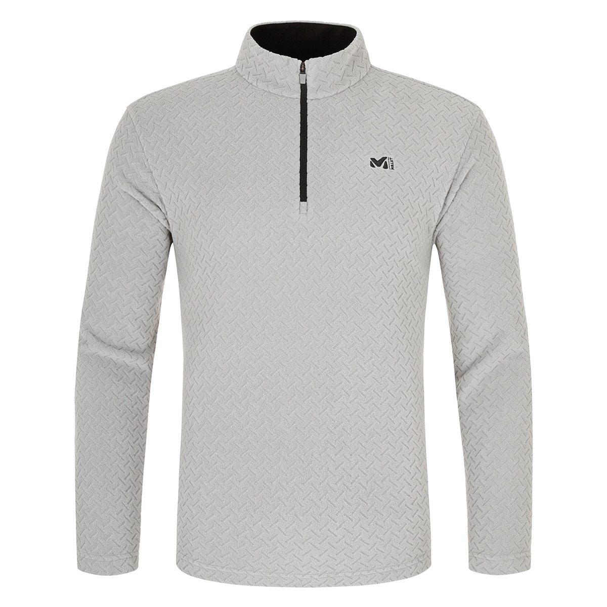 밀레 남성 라이트 쿼터집업 티셔츠