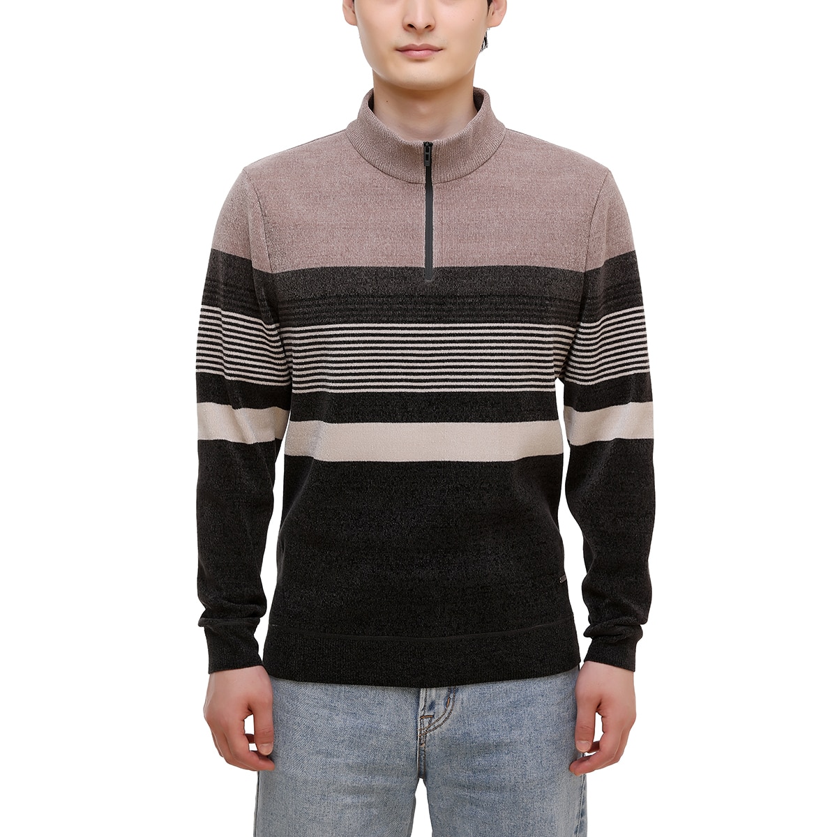 페리엘리스 남성 긴소매 하프 집업