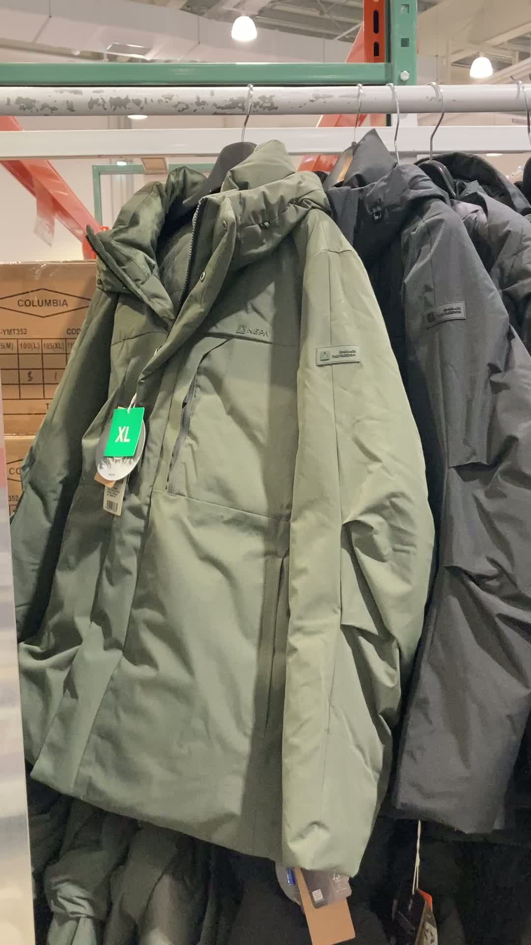 NEPA 남성 구스다운자켓